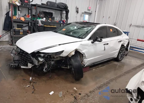 2020 Hyundai Sonata Limited z USA, uszkodzony, nr VIN 5NPEH4J21LH055876